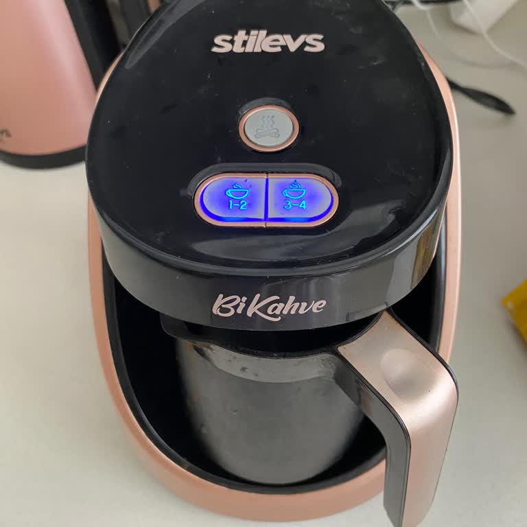 Stilevs Rose Gold Kahve Makinesinde Isıtma Sorunu