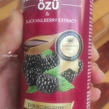 Zühre Ana Karadut Özü Acı Ve Şekerlenme Yaptı