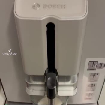 Bosch Tıs30321rw Kahve Makinesi Süt Köpürtme Ve Servis Sorunu