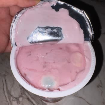 A101 Birşah Meyveli Yoğurtta Küf Ve Renk Değişikliği