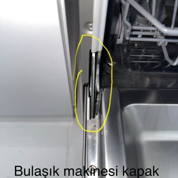 Bosch Bulaşık Makinesinin Kapak Bağlantısındaki Paslanma 10 Yıllık Garantiyle Çelişiyor