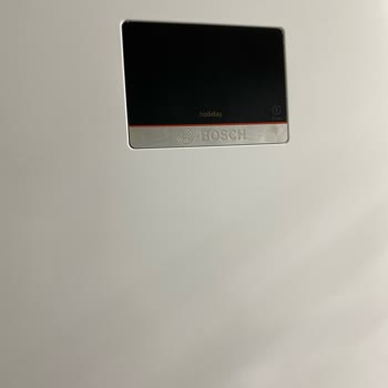 Bosch Seri 4 Buzdolabında Tekrarlayan Işık Ve Kontrol Paneli Arızası İçin Değişim Talebi