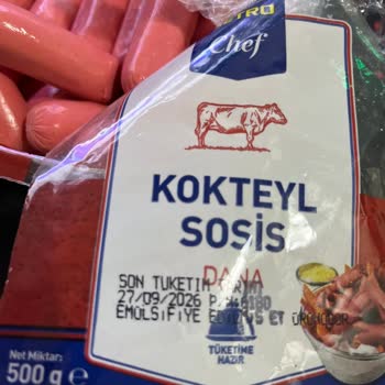 Metro Market'ten Bozuk Sosis Paketi Ve Gıda Güvenliği Endişesi