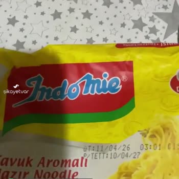 İndomie Noodle'den Böcek Çıktı!