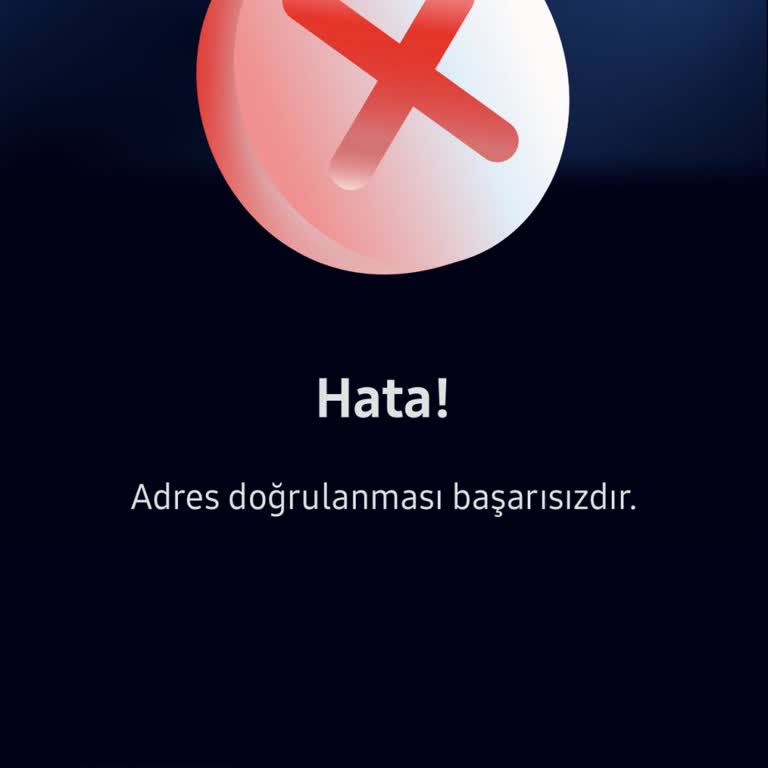 Swallet Fırsatının Kimlik Ve Adres Doğrulama Hatası Nedeniyle Kullanılamaması