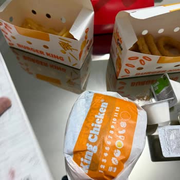 Trendyol Yemek'te Burger King Siparişinde Eksik Dondurma Ve İade Reddi