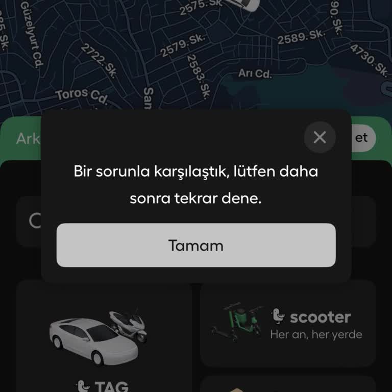 Martı Uygulamasında Sürekli Hata Ve Hesap Erişim Sorunu