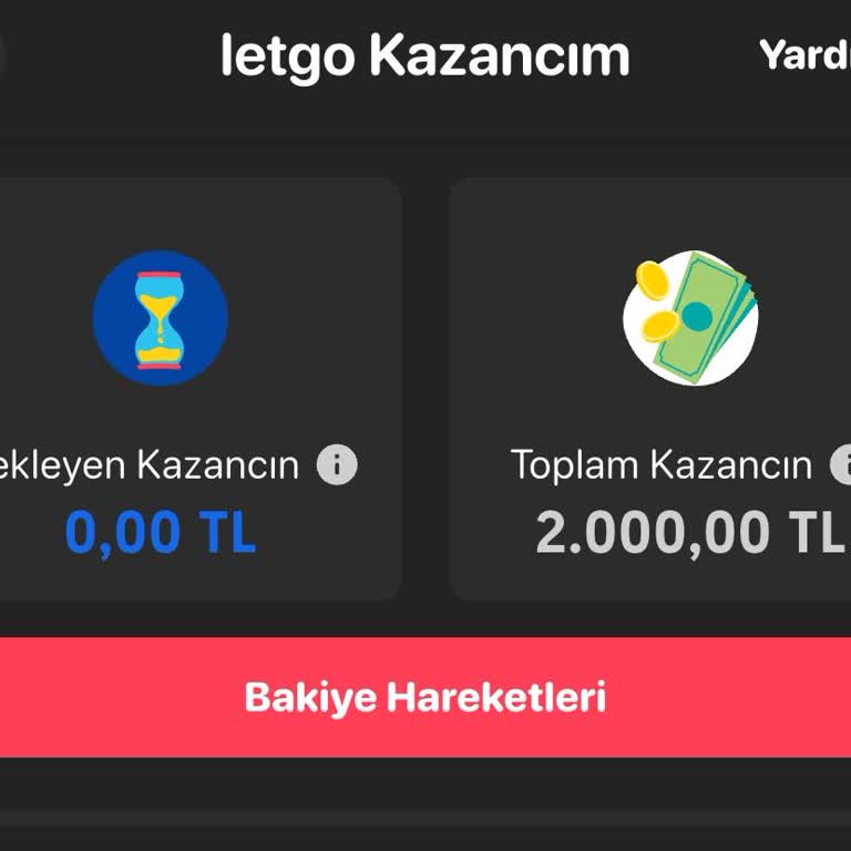 Letgo Satışımın 2.000 TL Ödemesi Hesaba Yatmadı