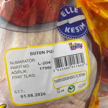 Migros Hemen'den Gelen Bayat Tavuk Ve Hijyen Sorunu İçin İade Talebi