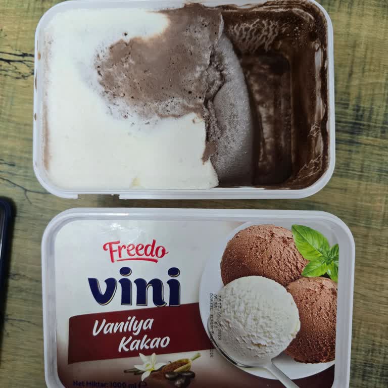 A101 Freedo Vini Vanilyalı Dondurmanın Dolum Hatası Ve Eksik İçeriği