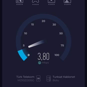 4.5G İnternet Hızı 0,27 Mbps Kapsama Sorunu Acilen Çözülmeli