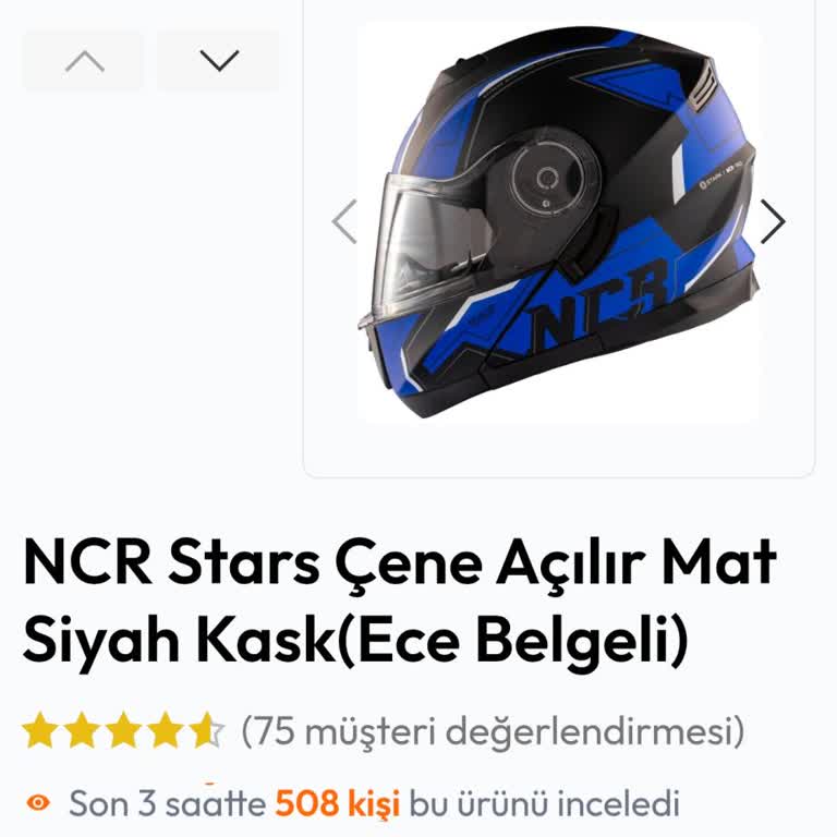 Kask Siparişi Teslim Edilmedi Ve İade Talebi