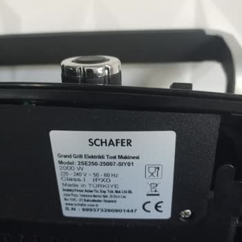 Schafer Tost Makinesinin Sigorta Atması Ve Servis Sorunu
