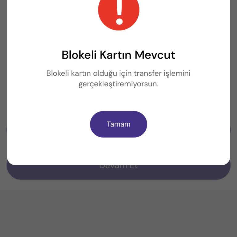 Kartıma Konulan Bloke Nedeniyle 12.602 TL’ye Erişemiyorum Ve Destekten Yanıt Gelmedi
