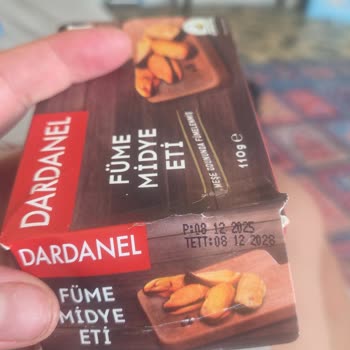 Dardanel Füme Midye Konservesinde Hijyen Sorunu Ve Tüketilemez Durum