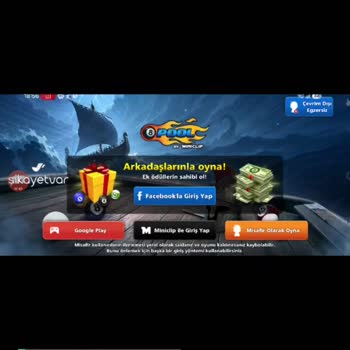 8 Ball Pool Oyun Hesabının Açılmasını İstiyorum!