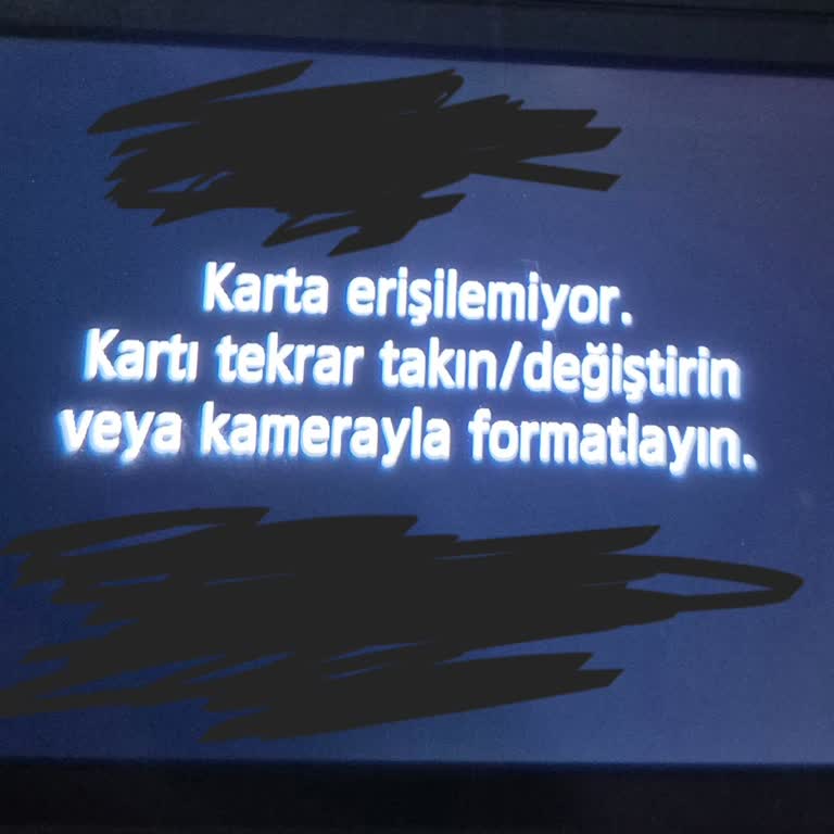 Garanti Kapsamındaki Hafıza Kartı Arızası İçin Hemen Çözüm Talebi