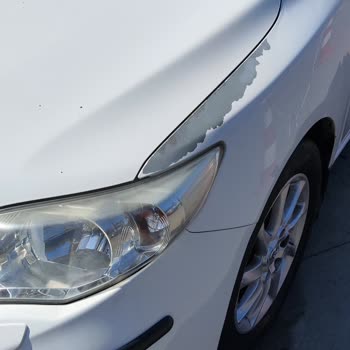 Toyota Corolla 2012 Beyaz Araçta Kronik Boya Sorunu Ve İşlem Durdurulması