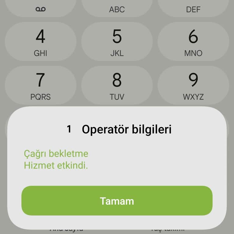 Vodafone Çağrı Bekletme Özelliği 10 Yıldır Hattımda Çalışmıyor