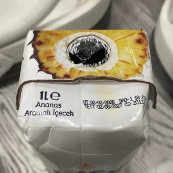 Kapağını Açamayan Ve Parçalanan Ananas Aromalı İçecek Ürünü İçin Değişim Talebi