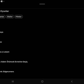 Netflix Listesi Tabletimde Görünmüyor Ve Müşteri Hizmetine Ulaşamıyorum
