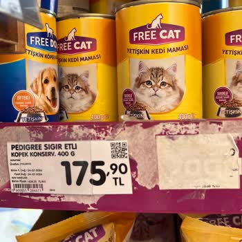 Şok Market’te Free Cat Kedi Maması Fiyatı Üç Katına Çıktı
