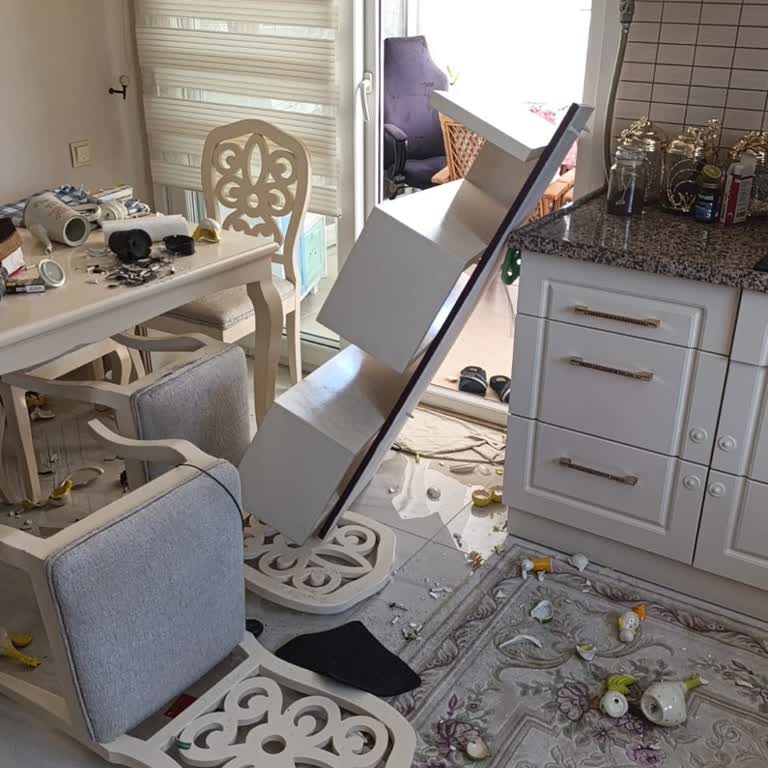 Mutfak Rafı Düşmesi Sigortada Kapsam Dışı Bırakıldı