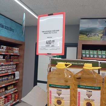 Ayçiçek Yağında En Yüksek Satış Fiyatı 395 TL Olmasına Rağmen 410 TL Ücret Alındı