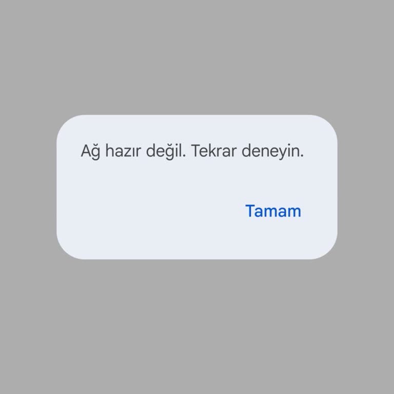 Vodafone Hattımda SMS Gönderilemiyor