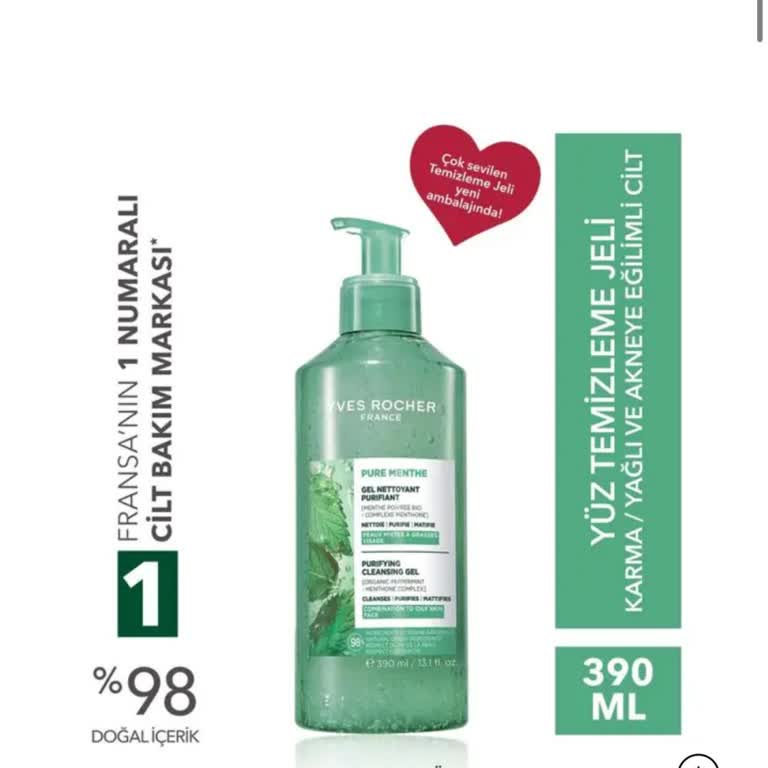 Yves Rocher Yüz Temizleme Jelim Cildimi Kuruttu Ve Komedon Oluşturdu