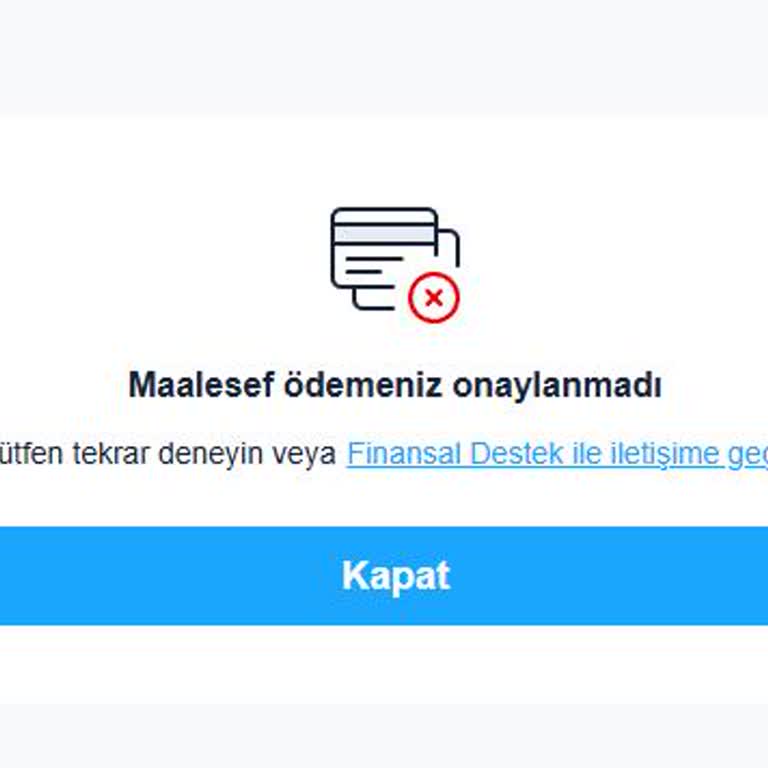 Coomet’te Ödeme Redleri Ve Çözüm Sunmayan Destek