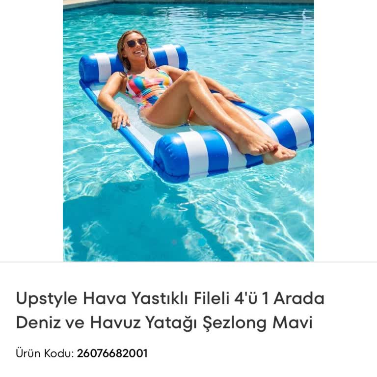 A101'den Aldığım Şezlongda Borular Eksik Ve Görsel Yanıltıcı