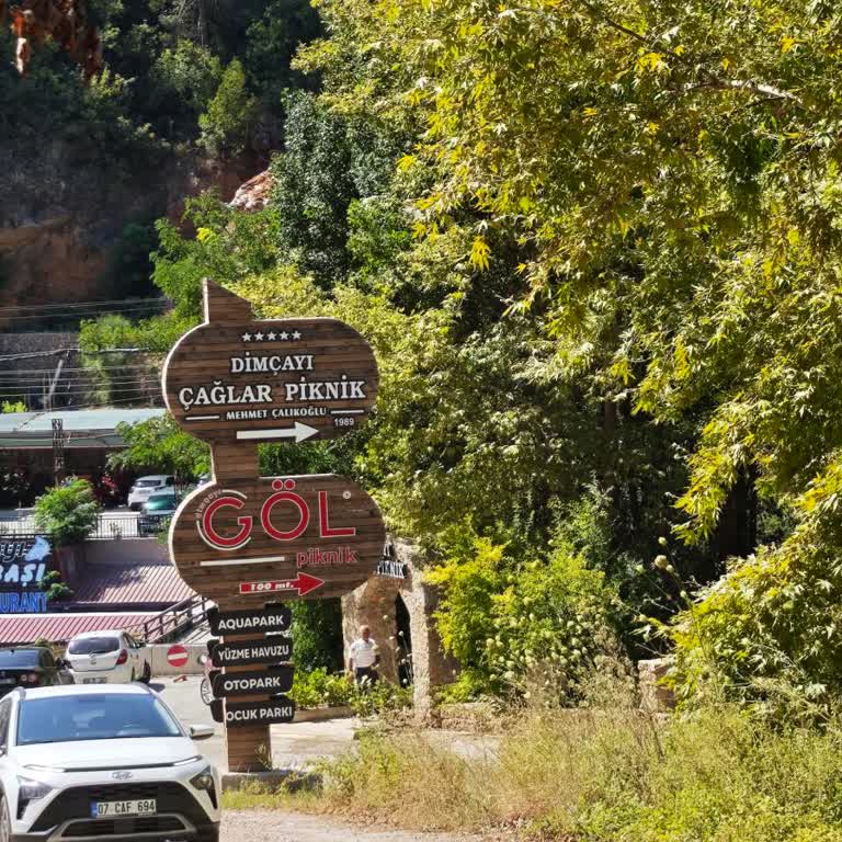 Alanya Dim Çayı’nda Güvenlik Görevlisinin Ziyaretçi Engellemesi