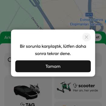 Martı Uygulamasında Araç Çağırma Hatası Ve Cevapsız Müşteri Desteği