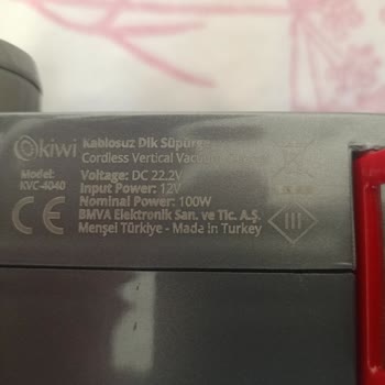 Kiwi Elektrikli Süpürge Parçaları İçin Cevapsız Yedek Parça Talebi
