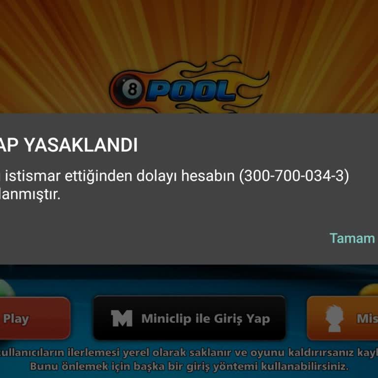 Kurallarına Uygun Oyun Hesabım Haksızca Yasaklandı