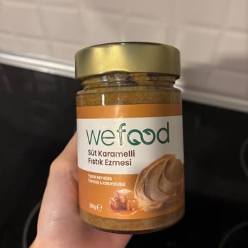 Wefood Süt Karamelli Fıstık Ezmesi Acı Tadıyla Ve Bozuk Kıvamıyla Güveni Sarsıyor