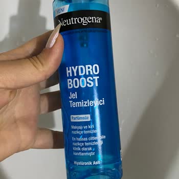 Gratis’ten Alınan Neutrogena Hydro Boost Jel Temizleyicide Şiddetli Cilt Tahrişi Ve Yanma