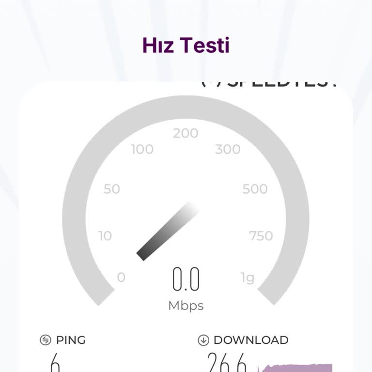 Söz Verilen 75 Mbps Hıza Ulaşamayan İnternet Hızı Ve Çözüm Talebi