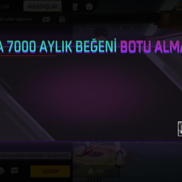Not Hamza’nın Sürekli Spam’i Free Fire Sohbetini Bozuyor