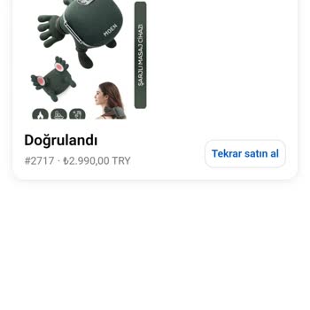 Moen Boyun Omuz Masaj Aleti Siparişinde Teslim Edilmemesi Ve Geri Ödeme Talebi