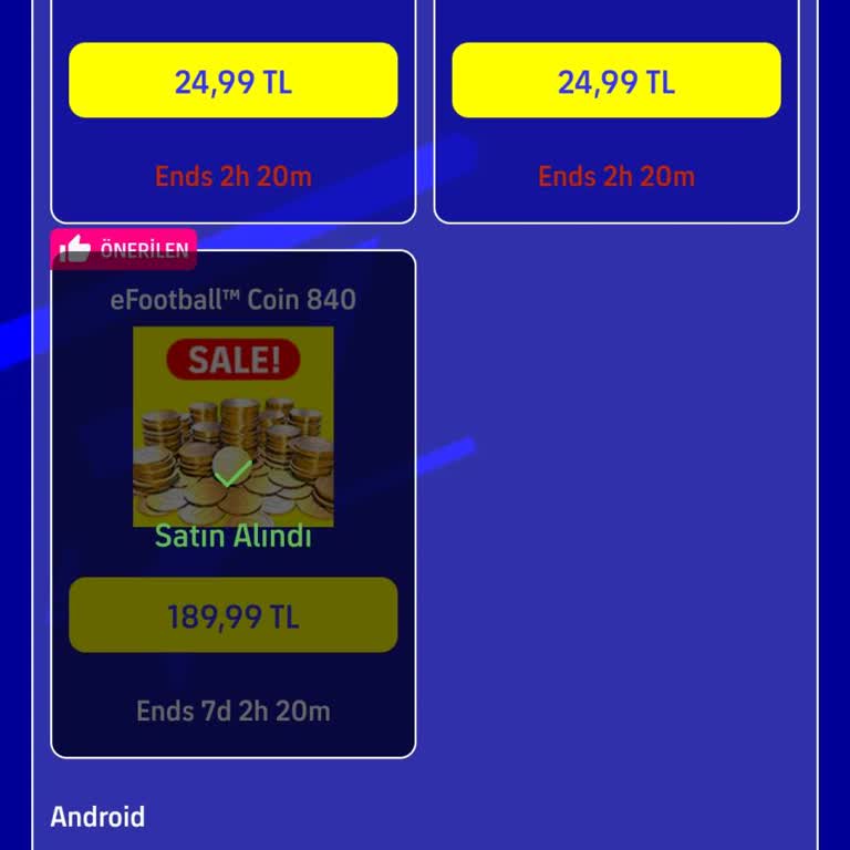 Yanlışlıkla Alınan 189 TL'lik Coin İadesi Ve Güvenlik Talebi