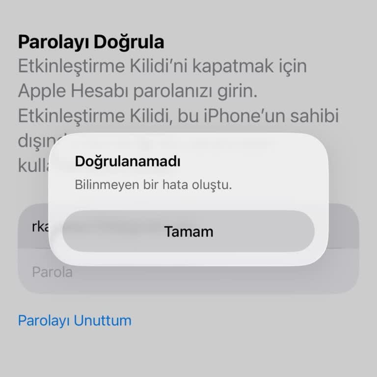 Apple Bulut Hesabı Kilidi Sorunu İçin Acil Çözüm Talebi