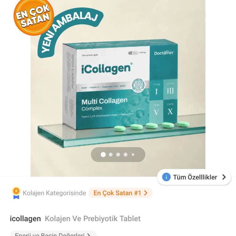 Sağlık Bakanlığı Onayı Olmayan Multi Collagen Ürünü Mide Yan Etkileri