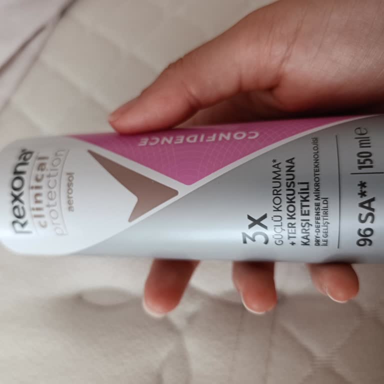 Rexona Aerosol Deodorant Düğmesi Sıkışıyor, Tekrarlayan Kullanılamama Sorunu