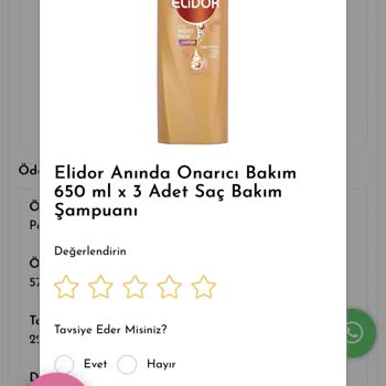 Üçlü Şampuan Setinde İki Şişe Eksik, İade Talebim Sistem Hatası Nedeniyle Engellendi