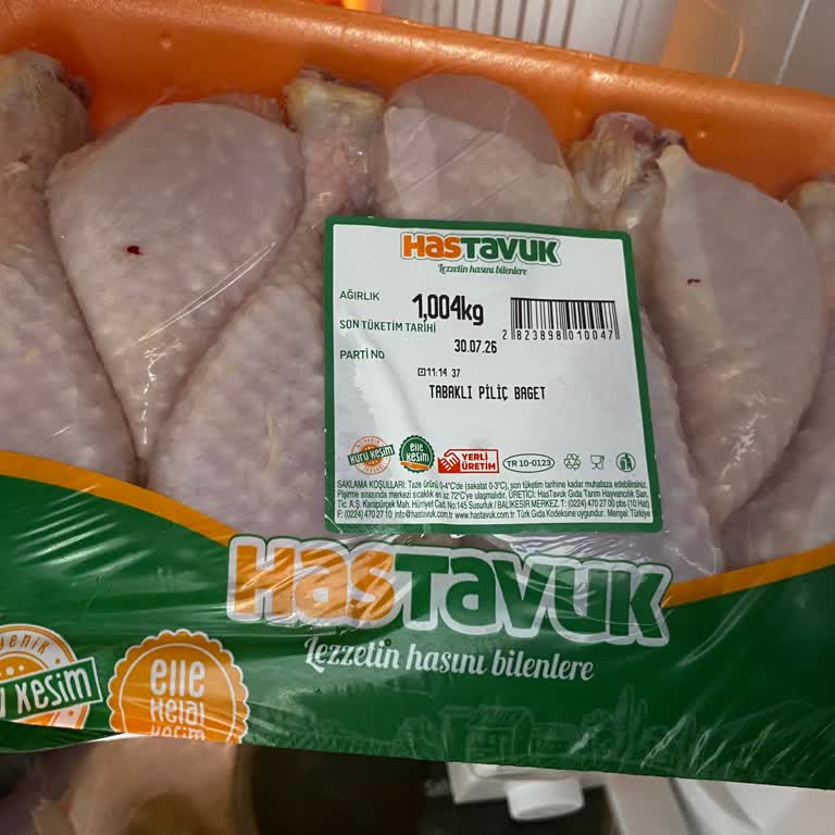 Tarihi Geçmiş Piliç Baget Satışı Ve Değişim Talebi