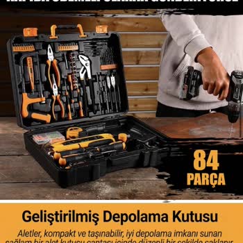 Ser Grup Tam Set Yerine Sadece Kırmızı Renkli Tek Bir Matkap Geldi