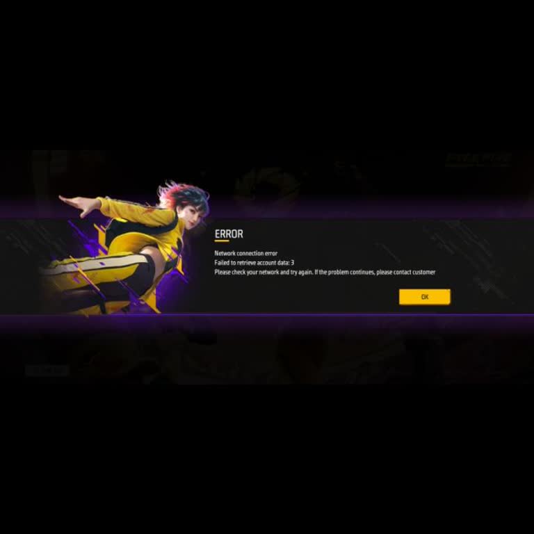 Free Fire Network Connection Error on Redmi 14C Prevents Login