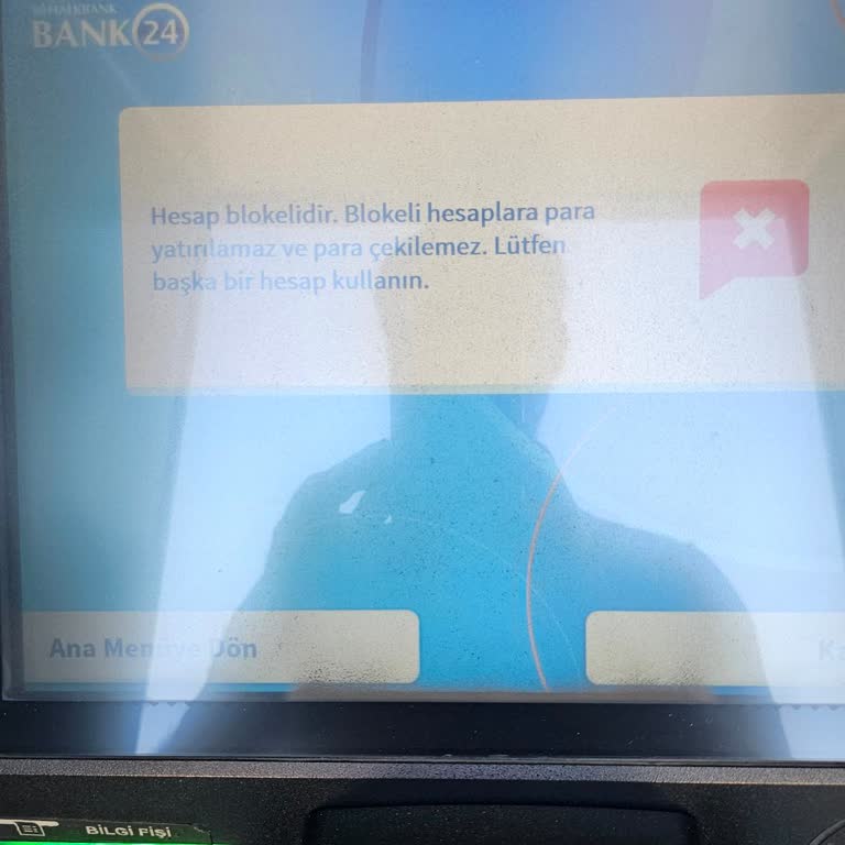 Halkbank Aile Kartımda Hesap Blokeli, ATM’den Para Çekilemiyor